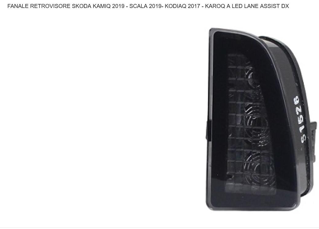 Articolo 0VPYK - FAN RETROV DX SKODA KAMIK/SCALA 02/19>KODIAK 01/16>KAROK 01/17>