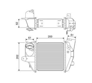 Articolo 2M6W4 - INTERCOOLER MAZDA 5