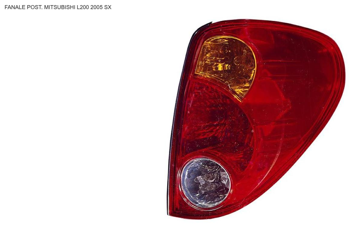 Articolo 484XR - FANALE P/SX ROSSO MITSUB L200 02/05>