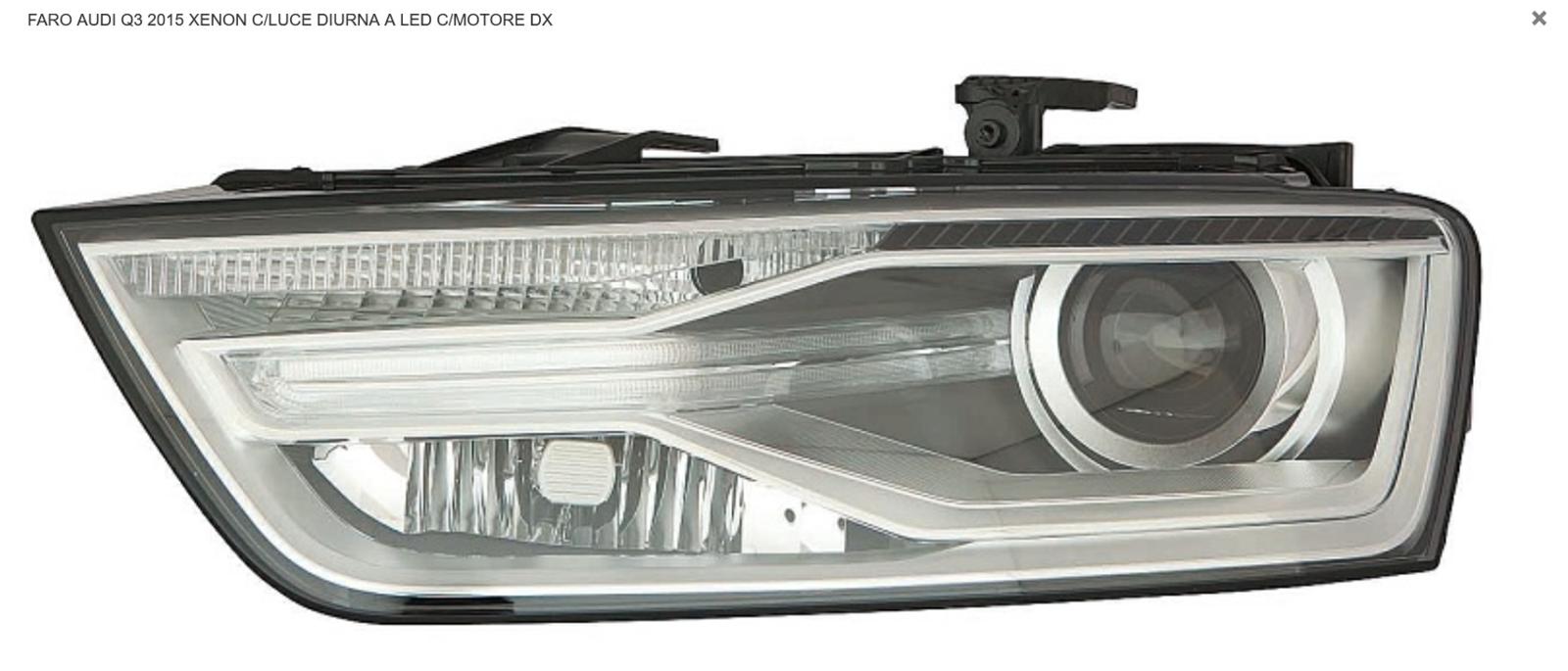 Articolo 56QB4 - FARO DX XENON C/DRL A LED AUDI Q3 11/14>
