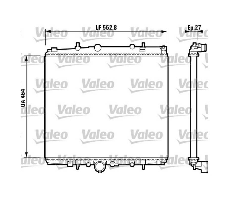 Articolo 7XD9B - RAD CITROEN C8 (06/02-10/05)