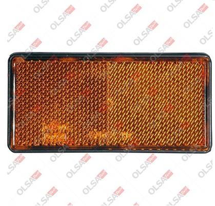 Articolo 94WZ0 - CATADIOTTRO 51X103 MM  ADESIVO ARANCIO