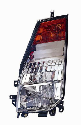 Articolo B8GTF - FARO SX H4 PRED REG EL IND DIREZ ARANCIO NISSAN CABSTAR 10/06>