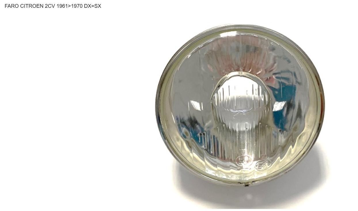 Articolo BCSTD - FARO DX-SX CITROEN 2CV