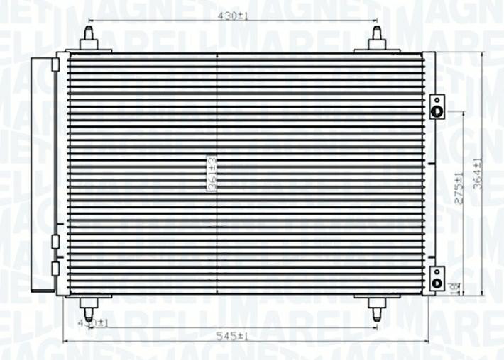 Articolo BGWCD - CONDENSATORE CITROÃN C4I (LC) 1.6 HDI - CITROEN -