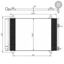 Articolo BS8FF - COND.CITROEN C4 2.0I 04-