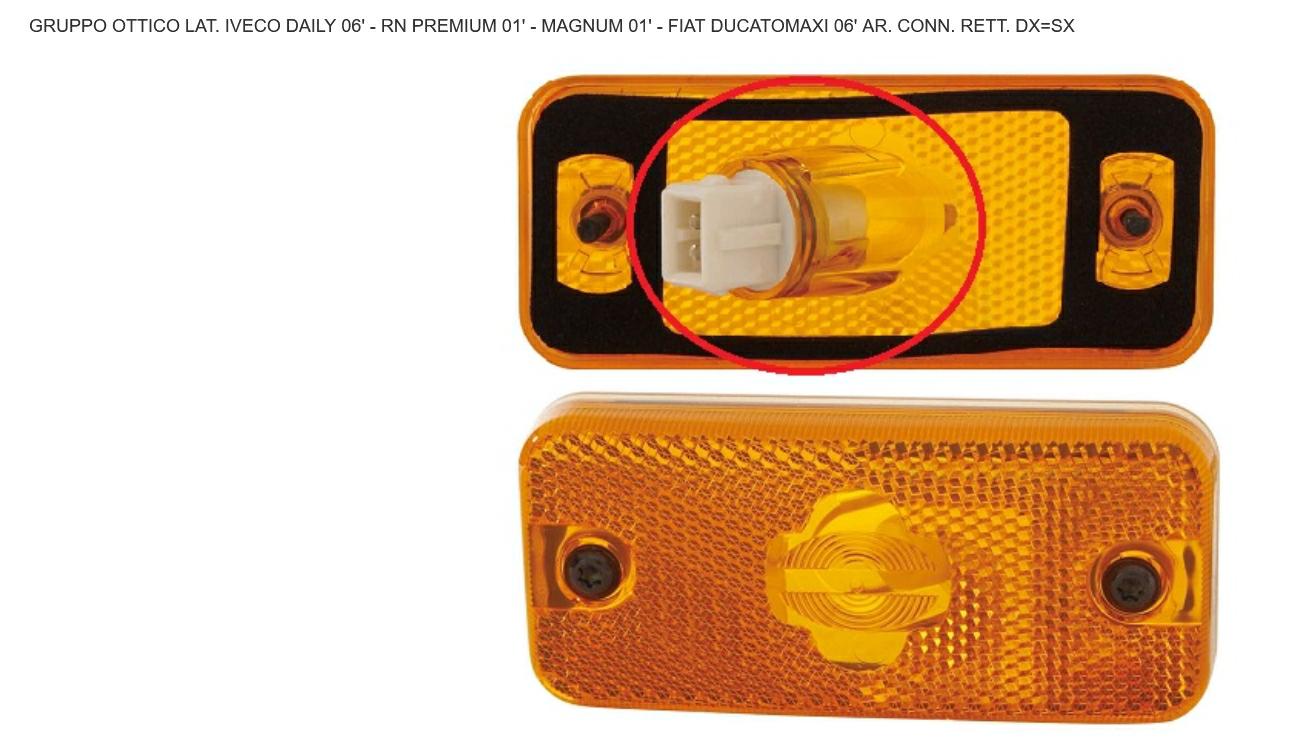 Articolo BZGX2 - FANALE LAT DX-SX AR DAILY-DUCATO-JUMPER-BOXER  06> MAXI