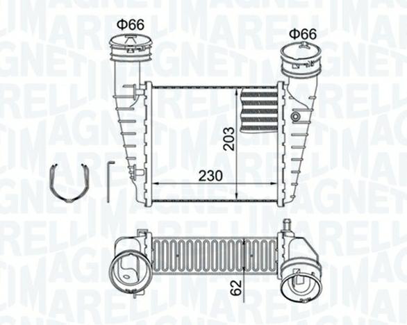Articolo DZY1R - INTERCOOLER VW PASSAT-SUPERB