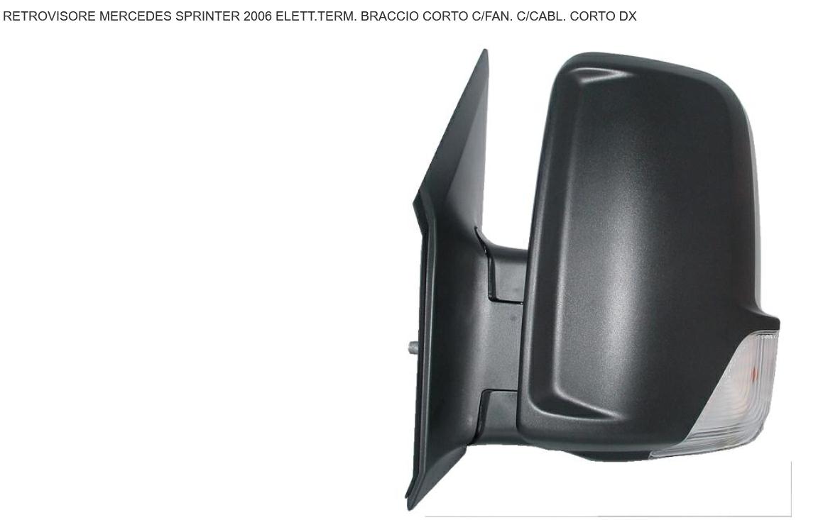Articolo FX6NS - RETRV DX MERC SPRINTER 06 EL TERM BR CORTO C/FAN C/CABL CORTO