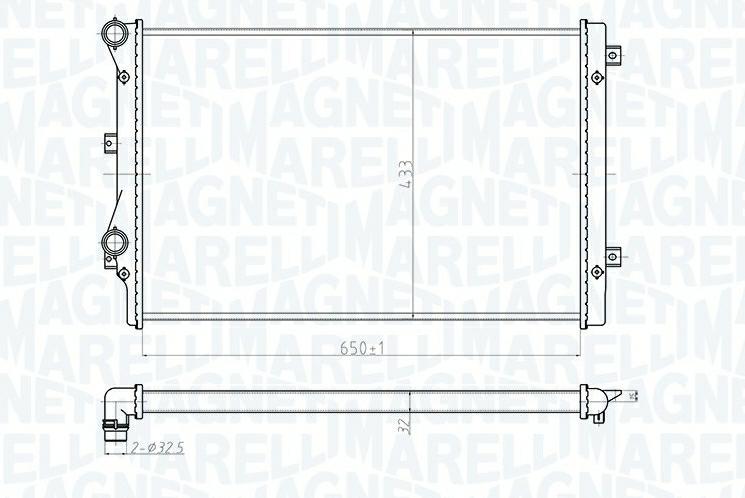 Articolo G6ZSC - RADIATORE VW GOLF V (1K1) 1.9 TDI