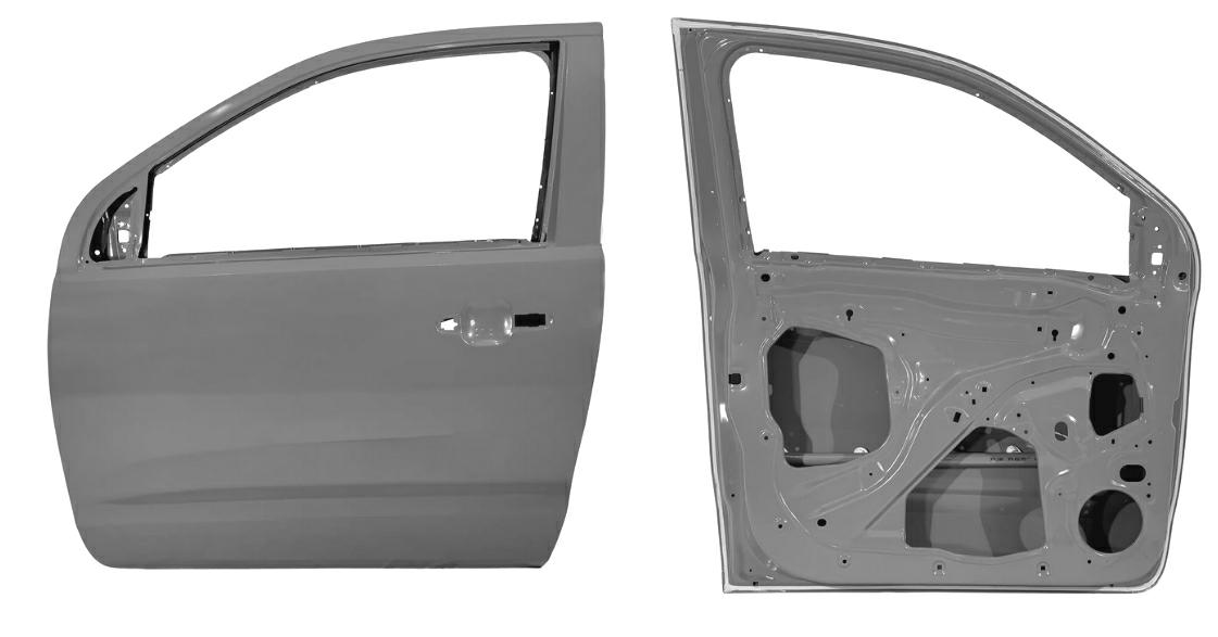 Articolo H4P2K - PORTA SX FORD RANGER 01/12> CABINA SINGOLA