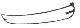 Articolo HT17W - CORNICE GRIGLIA P/TI ANT C/FEND VW NEW BEETLE 09/97>12/00