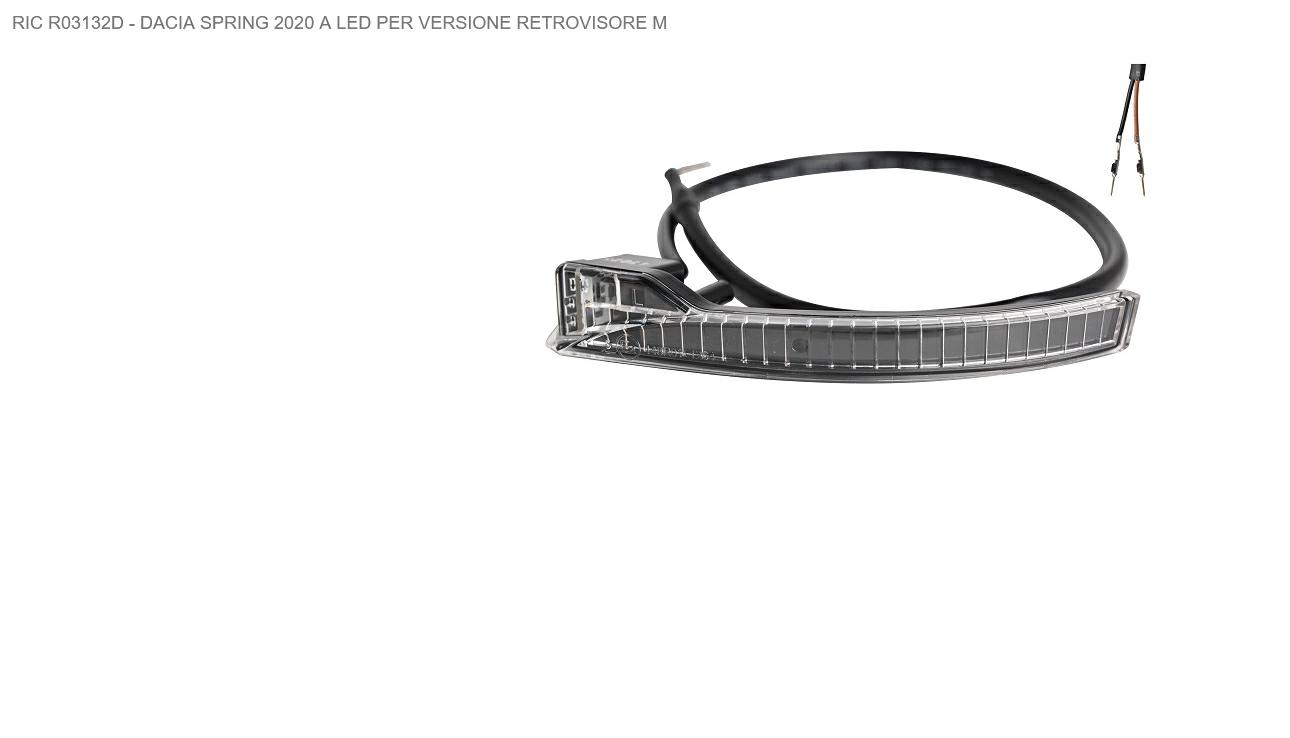 Articolo HZZDQ - FANALE RETROVISORE DX DACIA SPRING 01/21> RETROVISORE MECCANICO