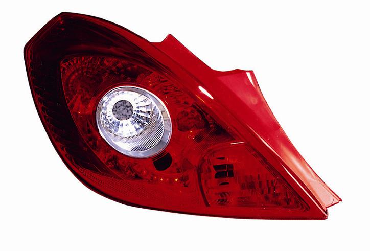 Articolo NKRK8 - GR OTTICO P/DX BIANCO ROSSO OPEL CORSA D 10/06> 3P