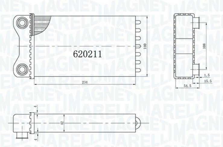 Articolo P33ZK - RISCALDATORE AUDI A4-SEAT-