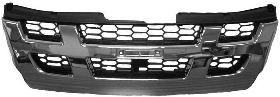 Articolo QH9K8 - GRIGLIA CROM-NERA ISUZU D-MAX 4WD 01/05>12/06