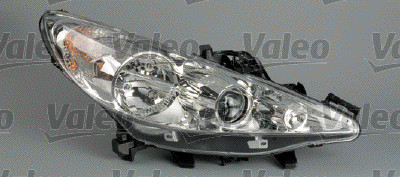 Articolo R3BNS - FARO SX 2H7-H1 C/FBL C/MOTOR ELETT PEUGEOT 207 04/06>