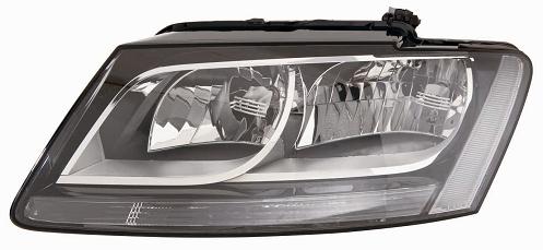 Articolo R6HD1 - FARO DX 2H7 C/MOTOR EL AUDI Q5 04/08> PARAB NERA