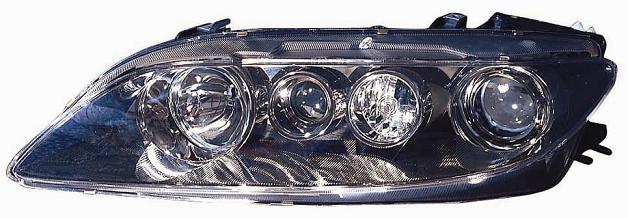 Articolo RX6M1 - FARO SX 2H1-H3 PRED REG ELETT MAZDA 6 06/05>01/08 PAR NERA