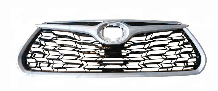 Articolo T9NN6 - GRIGLIA NERA C/CORNICE ARGENTO TOYOTA HIGHLANDER 12/19>