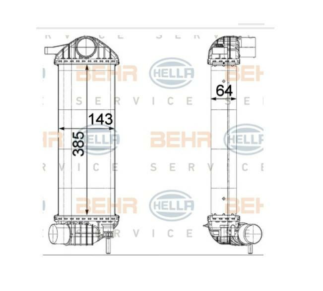 Articolo TCB5Z - INTERCOOLER RENAULT KANGOO