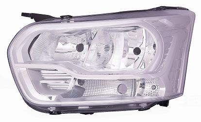 Articolo WF9HD - FARO DX H7-H15 C/MOTORE FORD TRANSIT 01/13> PARABOLA CROMATA