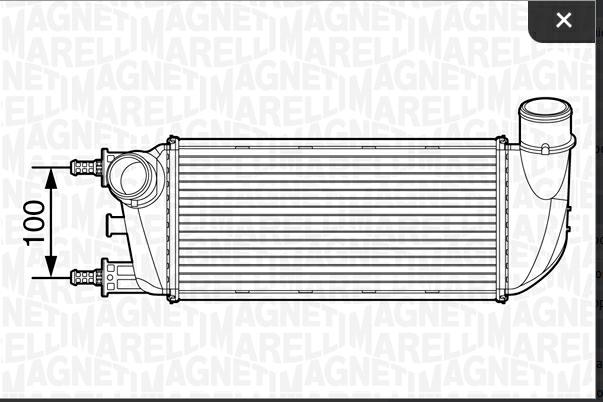 Articolo WGW6V - INTERCOOLER FIAT 500 1.3 JTD EURO4- FORD