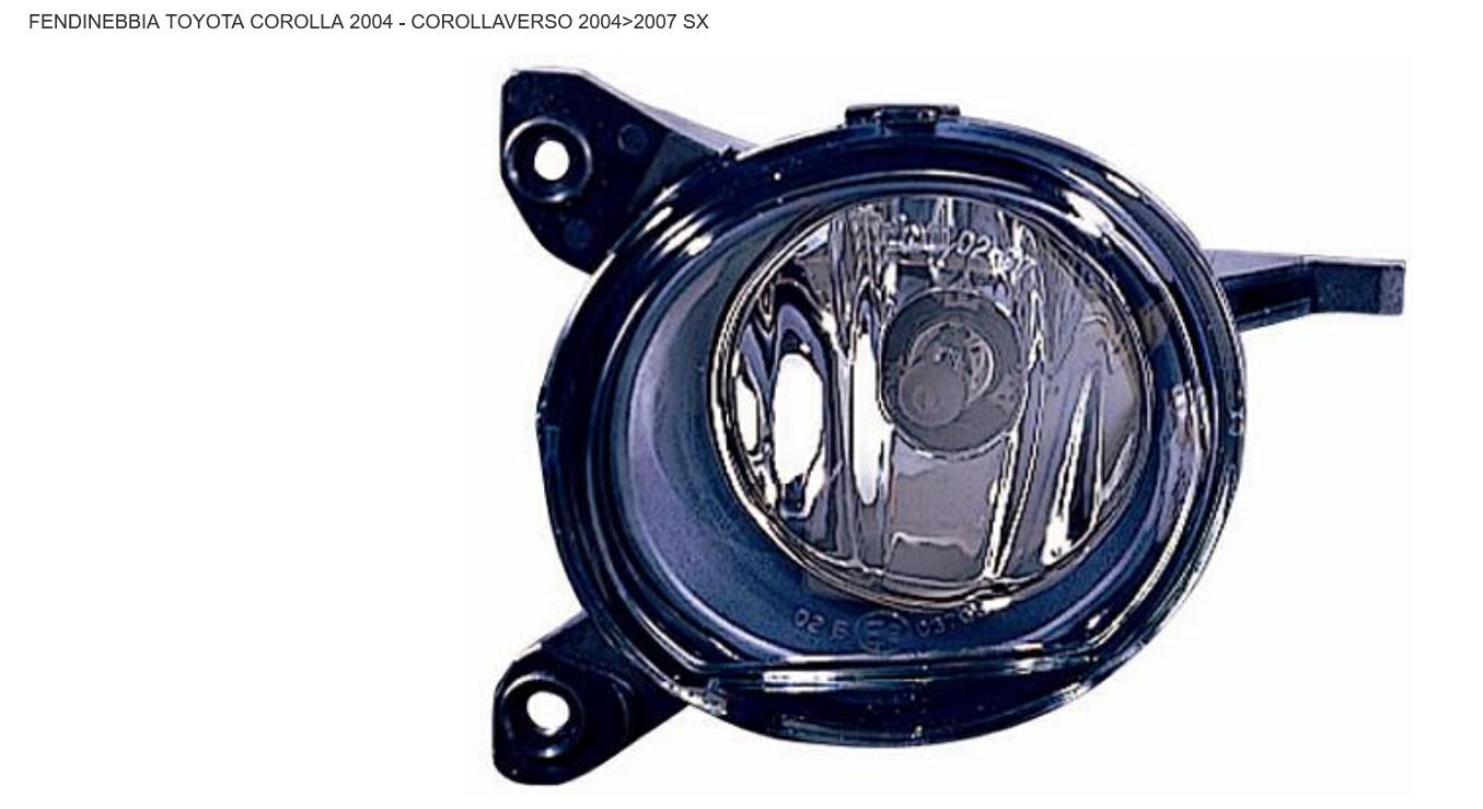Articolo XKXP7 - FEND SX H11 TOYOTA COROLLA 01/05>12/06