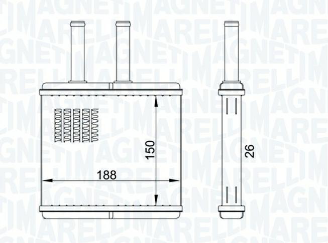Articolo Y3CGX - RISCALDATORE CHEVROLET AVEO-KALOS